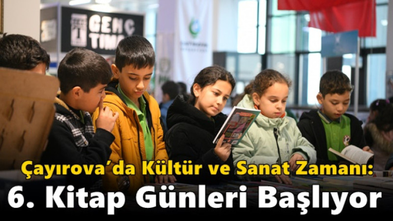 Çayırova Kitap Günleri Kapılarını Açıyor: 103 Yazarla Buluşma