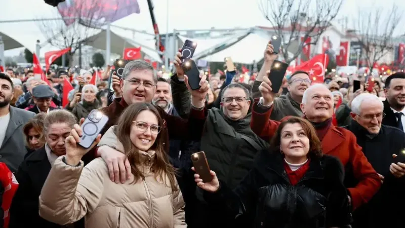 CHP Kocaeli Teşkilatı Yalova’da Özgür Özel’e Destek Verdi!